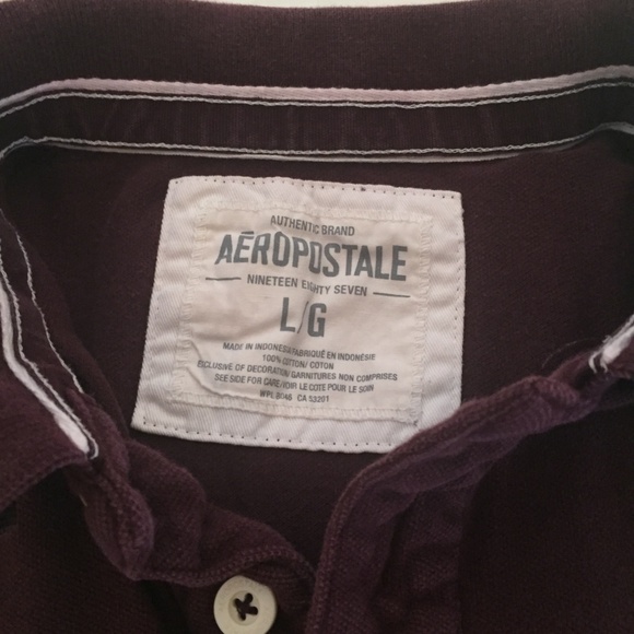 Men's Aeropostale Polo Shirt - Picture 2 of 2